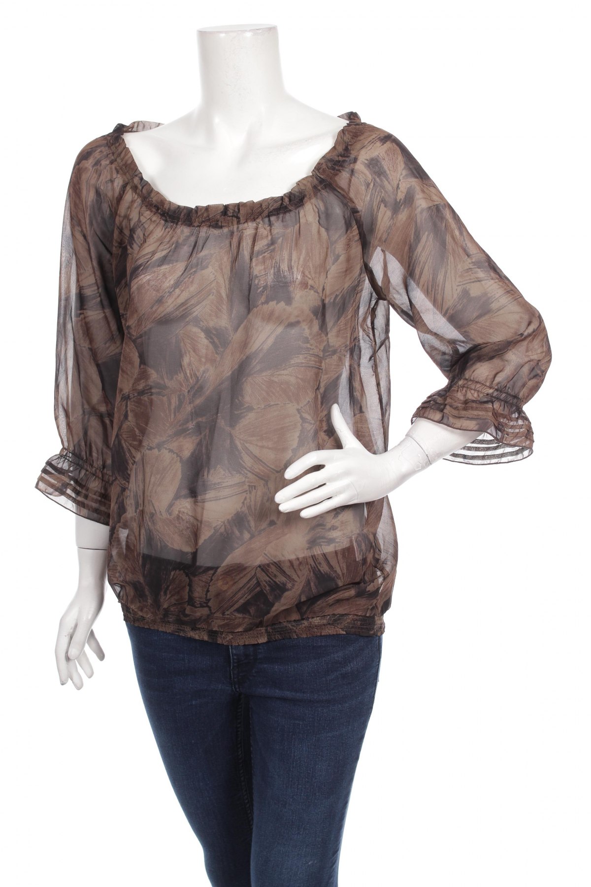 Дамска блуза Soya Concept, Размер S, Цвят Кафяв, Цена 24,00 лв.