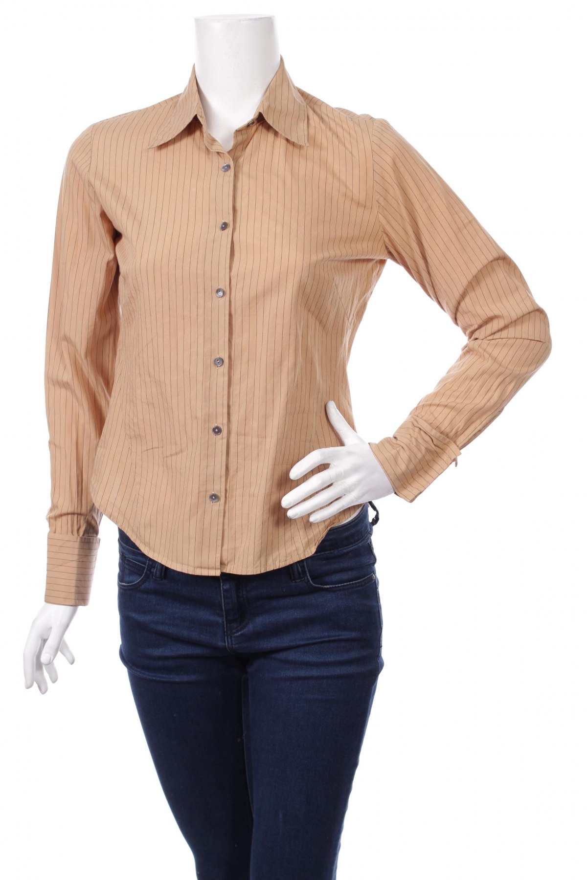 Γυναικείο πουκάμισο Banana Republic, Μέγεθος S, Χρώμα  Μπέζ, Τιμή 15,46 €
