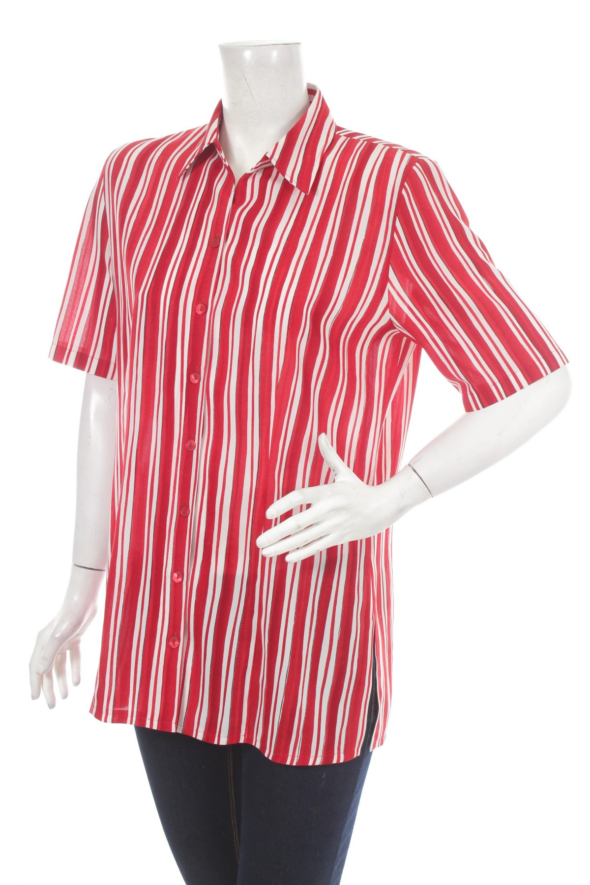 Γυναικείο πουκάμισο Basler, Μέγεθος M, Χρώμα Κόκκινο, Τιμή 12,37 €