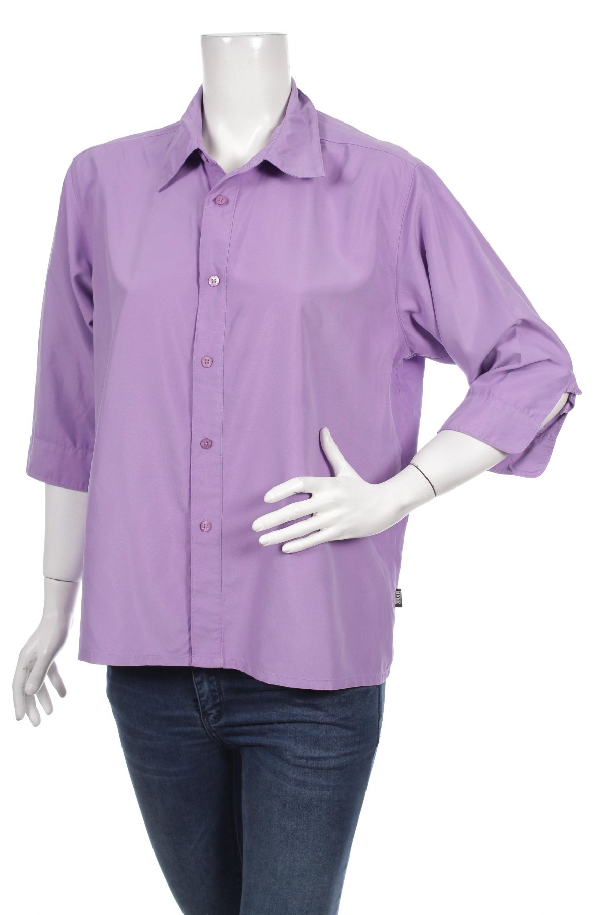 Γυναικείο πουκάμισο Cecil, Μέγεθος L, Χρώμα Βιολετί, Τιμή 18,04 €