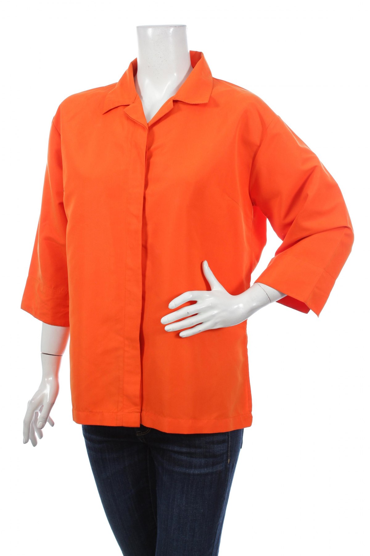 Γυναικείο πουκάμισο Identic, Μέγεθος XL, Χρώμα Πορτοκαλί, Τιμή 22,68 €