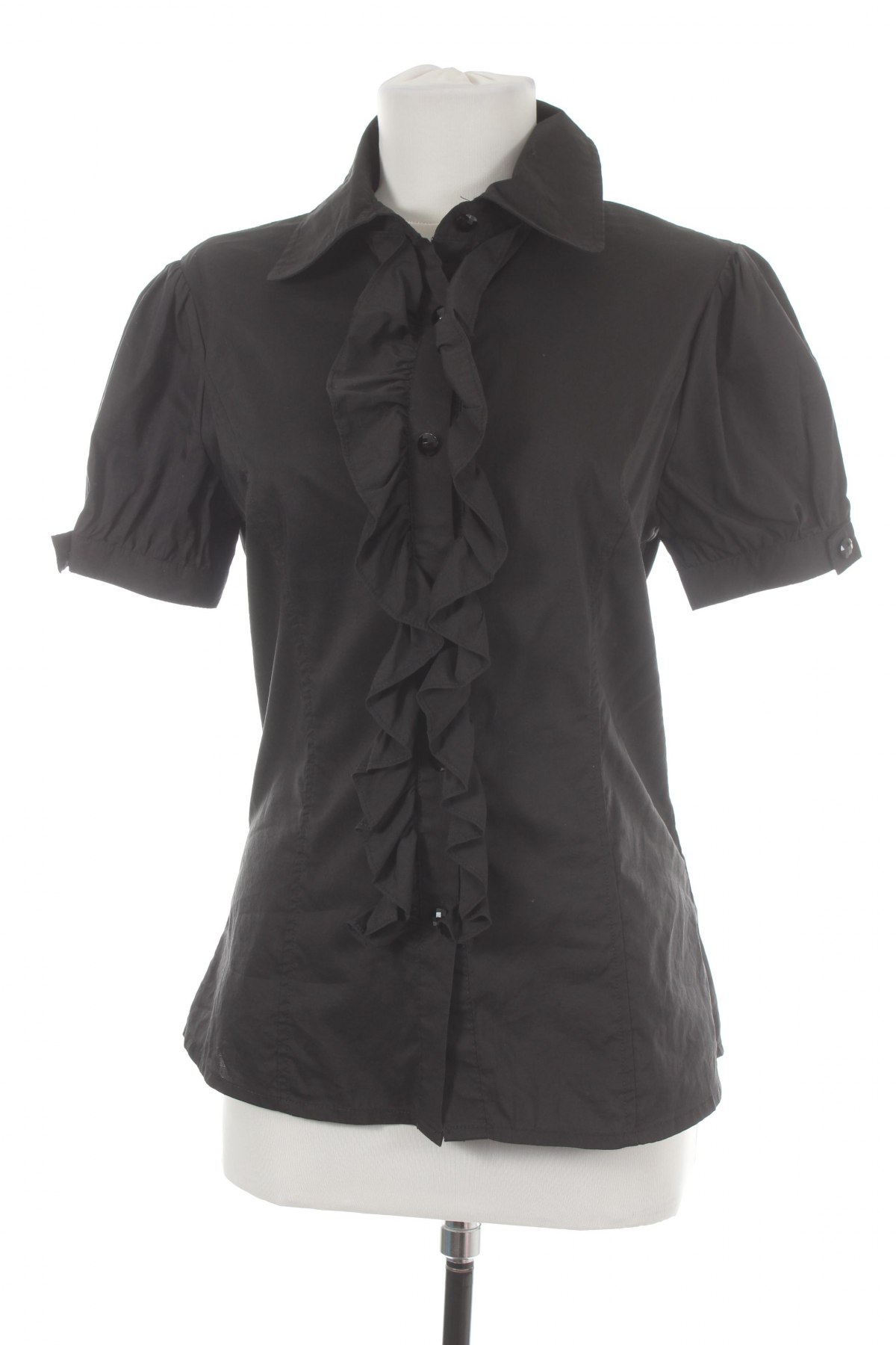 Γυναικείο πουκάμισο Pinkberry, Μέγεθος S, Χρώμα Μαύρο, Τιμή 17,42 €