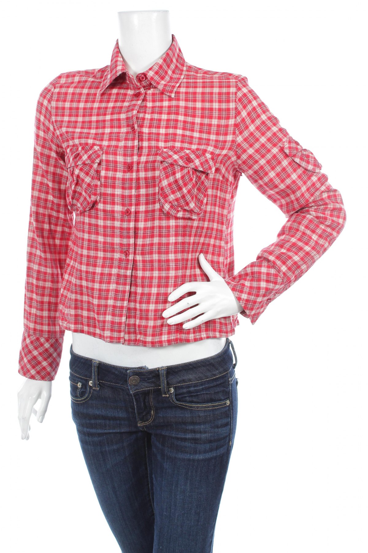 Γυναικείο πουκάμισο Reserved, Μέγεθος M, Χρώμα Κόκκινο, Τιμή 13,92 €