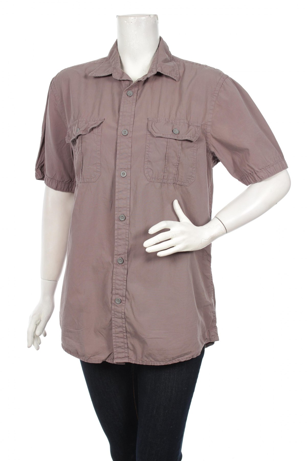 Γυναικείο πουκάμισο Sonoma, Μέγεθος M, Χρώμα Καφέ, Τιμή 11,13 €