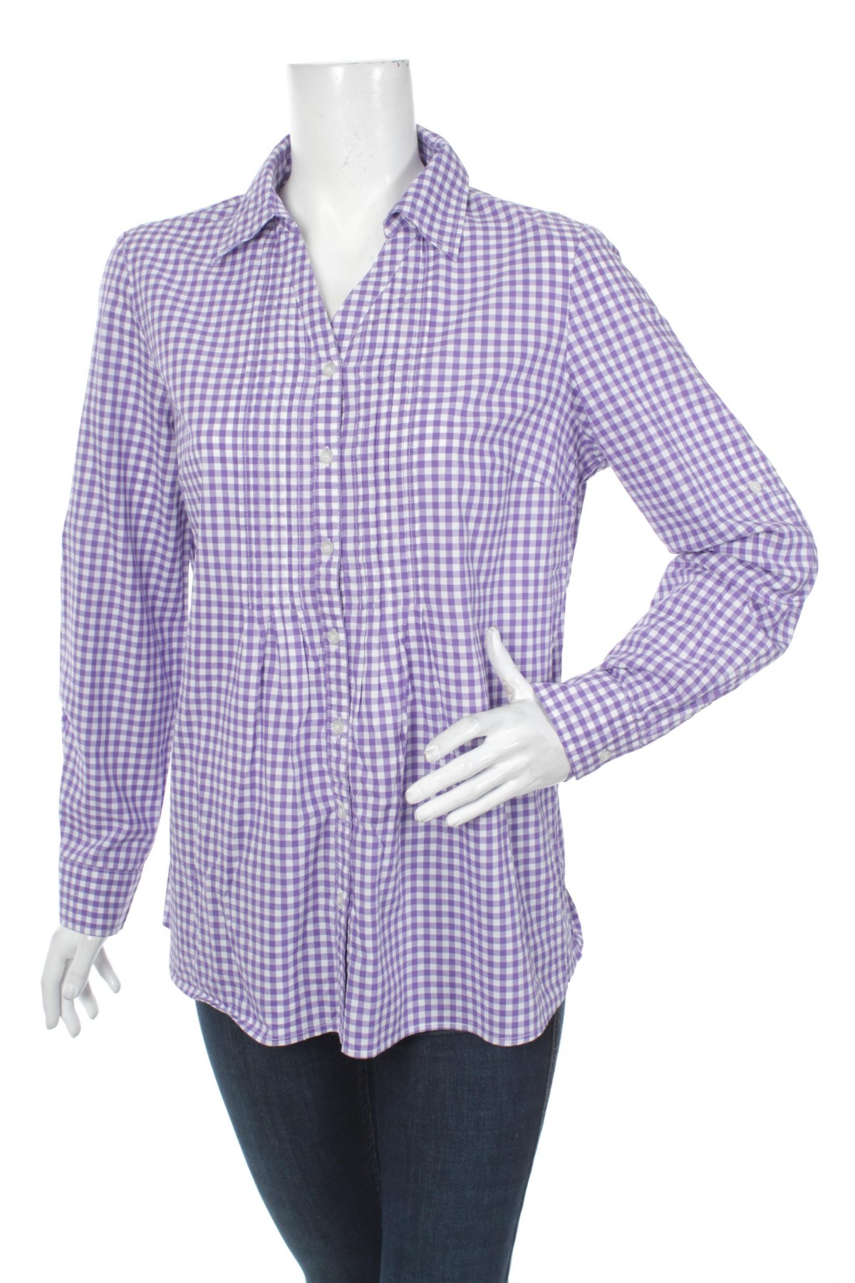 Γυναικείο πουκάμισο TCM, Μέγεθος L, Χρώμα Βιολετί, Τιμή 15,46 €