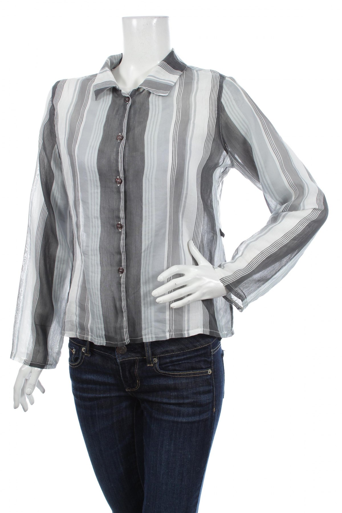 Γυναικείο πουκάμισο Xanaka, Μέγεθος M, Χρώμα Γκρί, Τιμή 13,92 €