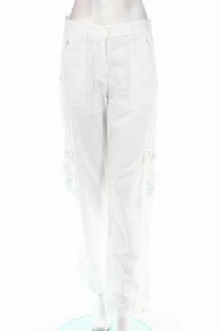 Дамски панталон On Parle De Vous, Размер M, Цвят Бял, Цена 72,80 лв.