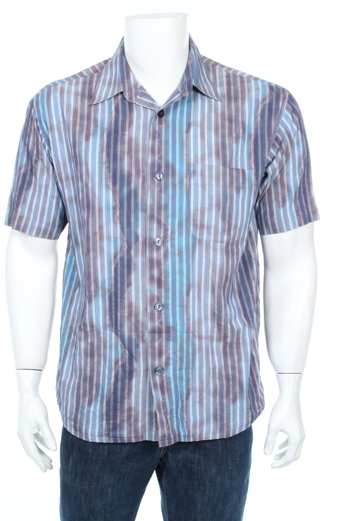 Мъжка риза Signum, Размер M, Цвят Многоцветен, Цена 44,19 лв.