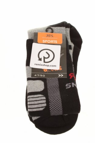 Чорапи, Размер XL, Цвят Черен, 75% памук, 15% полиамид, 8% полиестер, 2% еластан, Цена 6,93 лв.
