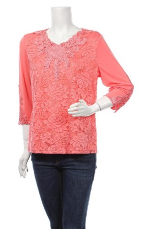 Дамска блуза Alfredo Pauly, Размер M, Цвят Розов, 95% полиестер, 5% еластан, Цена 24,57 лв.
