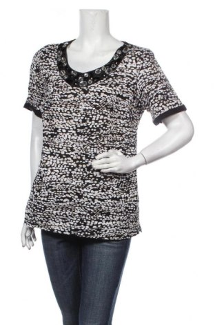Дамска блуза Charles Vogele, Размер XL, Цвят Многоцветен, 60% лен, 40% памук, Цена 27,30 лв.