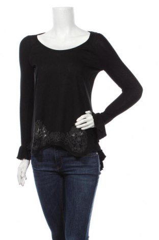 Γυναικεία μπλούζα Desigual, Μέγεθος XS, Χρώμα Μαύρο, Τιμή 24,06 €