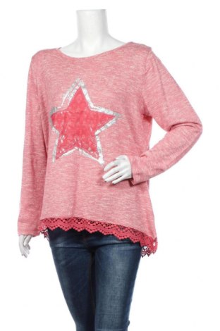 Γυναικεία μπλούζα Gina Benotti, Μέγεθος XL, Χρώμα Ρόζ , Βαμβάκι, πολυακρυλικό, πολυεστέρας, Τιμή 5,91 €