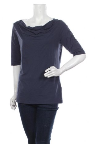 Дамска блуза Hugo Boss, Размер XL, Цвят Син, 88% полиамид, 12% еластан, Цена 42,30 лв.