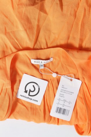 Γυναικεία μπλούζα Mint & Berry, Μέγεθος XS, Χρώμα Πορτοκαλί, Τιμή 30,41 €