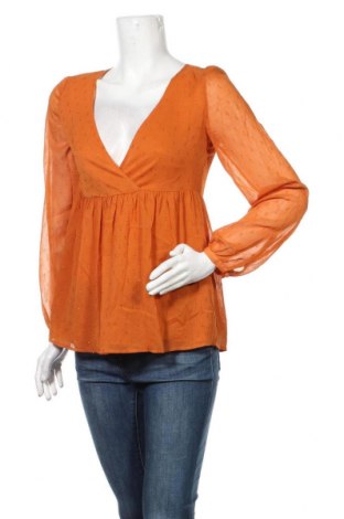 Дамска блуза Sportsgirl, Размер XS, Цвят Оранжев, 100% полиестер, Цена 27,30 лв.