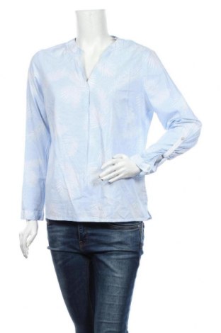 Дамска блуза Tchibo, Размер M, Цвят Син, 63% памук, 37% вискоза, Цена 12,28 лв.