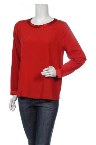 Дамска блуза Walbusch, Размер L, Цвят Червен, 94% коприна, 6% еластан, Цена 67,20 лв.