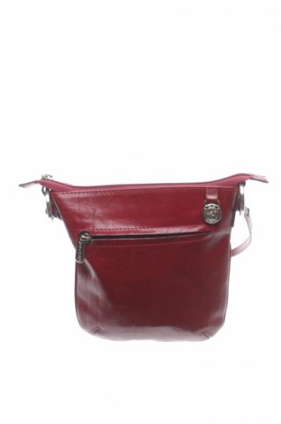 Дамска чанта Adax, Цвят Червен, Естествена кожа, Цена 76,00 лв.