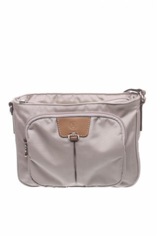 Γυναικεία τσάντα Bogner, Χρώμα  Μπέζ, Κλωστοϋφαντουργικά προϊόντα, γνήσιο δέρμα, Τιμή 115,05 €