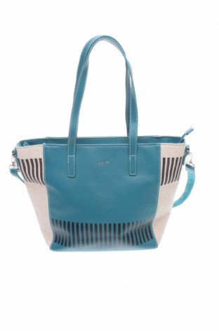 Γυναικεία τσάντα David Jones, Χρώμα Μπλέ, Δερματίνη, κλωστοϋφαντουργικά προϊόντα, Τιμή 19,74 €