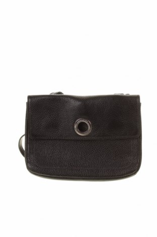 Дамска чанта Lamarthe, Цвят Черен, Естествена кожа, Цена 129,20 лв.