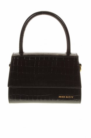 Дамска чанта Miss Sixty, Цвят Черен, Естествена кожа, Цена 180,95 лв.