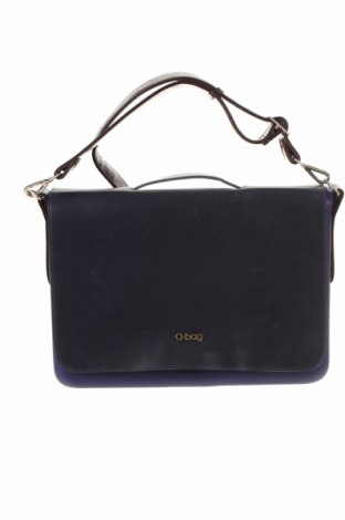 Γυναικεία τσάντα O bag, Χρώμα Μπλέ, Γνήσιο δέρμα, πολυουρεθάνης, δερματίνη, Τιμή 38,79 €