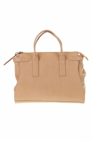 Γυναικεία τσάντα Pieces, Χρώμα  Μπέζ, Δερματίνη, Τιμή 17,28 €