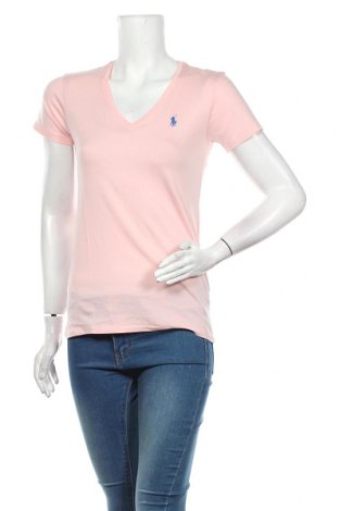 Γυναικείο t-shirt Ralph Lauren Sport, Μέγεθος S, Χρώμα Ρόζ , Βαμβάκι, Τιμή 29,07 €