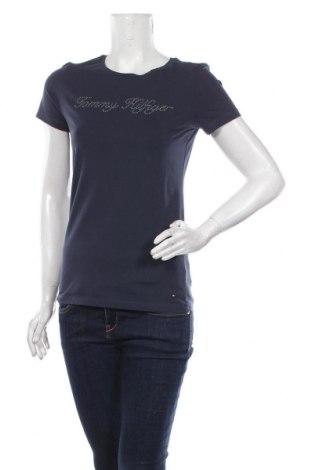 Dámské tričko Tommy Hilfiger, Velikost M, Barva Modrá, Cena  861,00 Kč