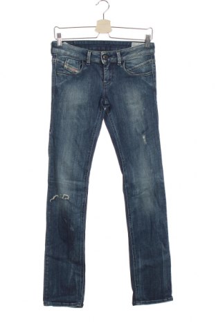 Damskie jeansy Diesel, Rozmiar S, Kolor Niebieski, 98% bawełna, 2% elastyna, Cena 166,97 zł