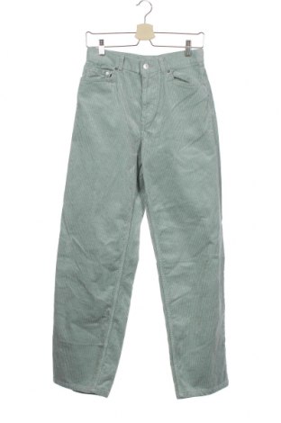 Дамски джинси Weekday, Размер S, Цвят Зелен, 98% памук, 2% еластан, Цена 66,75 лв.