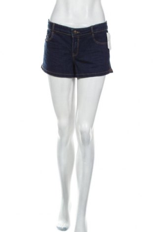 Γυναικείο κοντό παντελόνι Pimkie, Μέγεθος M, Χρώμα Μπλέ, 72% βαμβάκι, 23% πολυεστέρας, 3% βισκόζη, 2% ελαστάνη, Τιμή 8,23 €