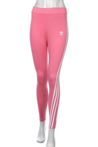 Damskie legginsy Adidas Originals, Rozmiar S, Kolor Różowy, 93% bawełna, 7% elastyna, Cena 177,92 zł
