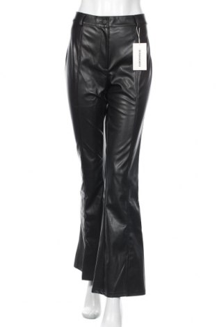 Pantaloni de piele pentru damă Clockhouse, Mărime L, Culoare Negru, Piele ecologică, Preț 79,44 Lei