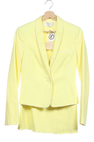 Дамски костюм BOSS, Размер XS, Цвят Жълт, 97% памук, 3% еластан, Цена 236,00 лв.