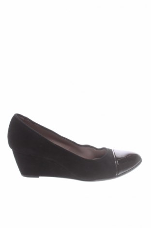 Γυναικεία παπούτσια Geox, Μέγεθος 38, Χρώμα Μαύρο, Φυσικό σουέτ, γνήσιο δέρμα, Τιμή 41,57 €
