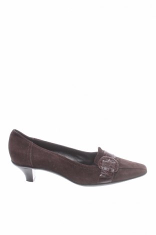Γυναικεία παπούτσια Geox, Μέγεθος 37, Χρώμα Καφέ, Φυσικό σουέτ, Τιμή 55,42 €