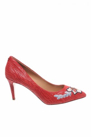 Дамски обувки TWINSET, Размер 39, Цвят Червен, Естествен велур, Цена 210,27 лв.