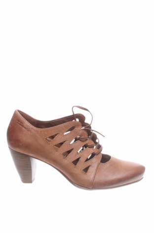 Дамски обувки Tamaris, Размер 41, Цвят Кафяв, Естествена кожа, Цена 73,82 лв.
