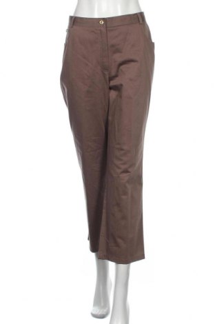 Дамски панталон Adelina By Scheiter, Размер XXL, Цвят Кафяв, 98% памук, 2% еластан, Цена 41,06 лв.