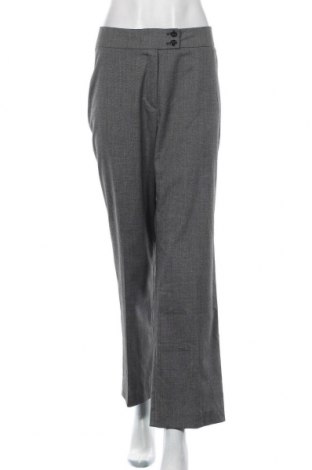 Дамски панталон Betty Barclay, Размер L, Цвят Сив, 65% полиестер, 33% вискоза, 2% еластан, Цена 64,00 лв.