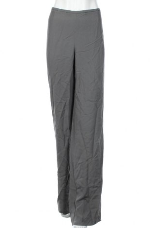 Дамски панталон Emporio Armani, Размер L, Цвят Сив, 66% вискоза, 34% коприна, Цена 159,22 лв.