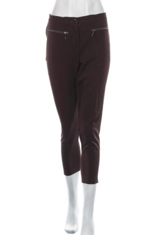 Дамски панталон Heine, Размер S, Цвят Кафяв, 94% полиестер, 6% еластан, Цена 35,00 лв.