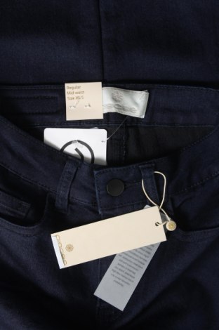 Дамски панталон Pieces, Размер XS, Цвят Син, Цена 20,70 лв.