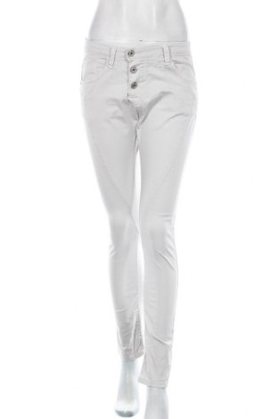 Дамски панталон Please, Размер S, Цвят Сив, 98% памук, 2% еластан, Цена 49,40 лв.