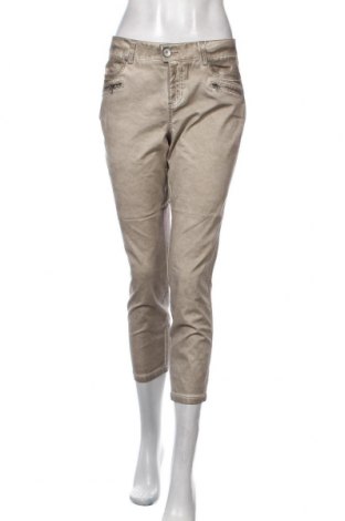 Дамски панталон Street One, Размер L, Цвят Бежов, 94% памук, 6% еластан, Цена 45,15 лв.