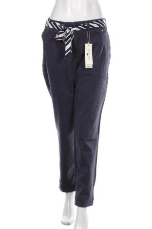 Дамски панталон Tom Tailor, Размер L, Цвят Син, 98% памук, 2% еластан, Цена 31,68 лв.