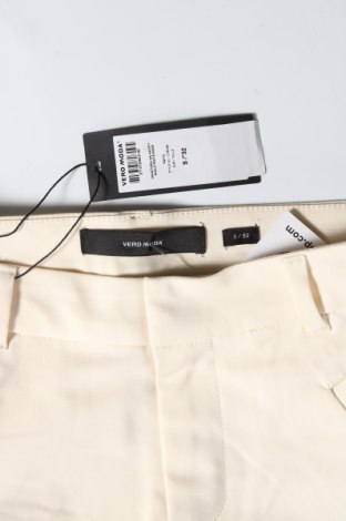 Дамски панталон Vero Moda, Размер S, Цвят Екрю, 49% памук, 48% полиамид, 3% еластан, Цена 27,65 лв.